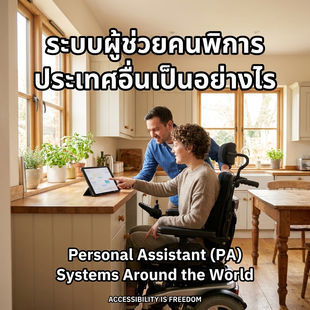 ระบบผู้ช่วยคนพิการ (Personal Assistant) ประเทศอื่นเป็นอย่างไร
