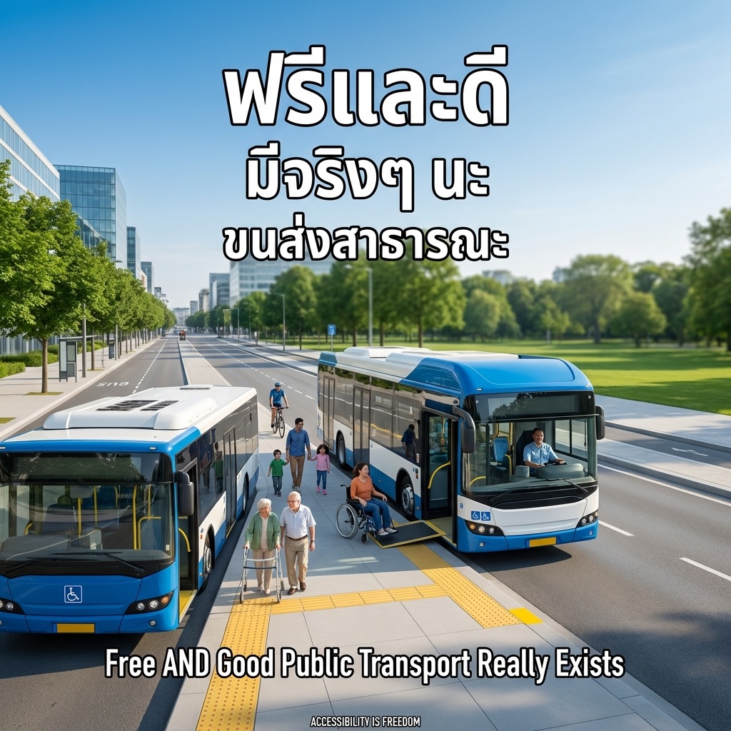 Free AND Good Public Transport Really Exists