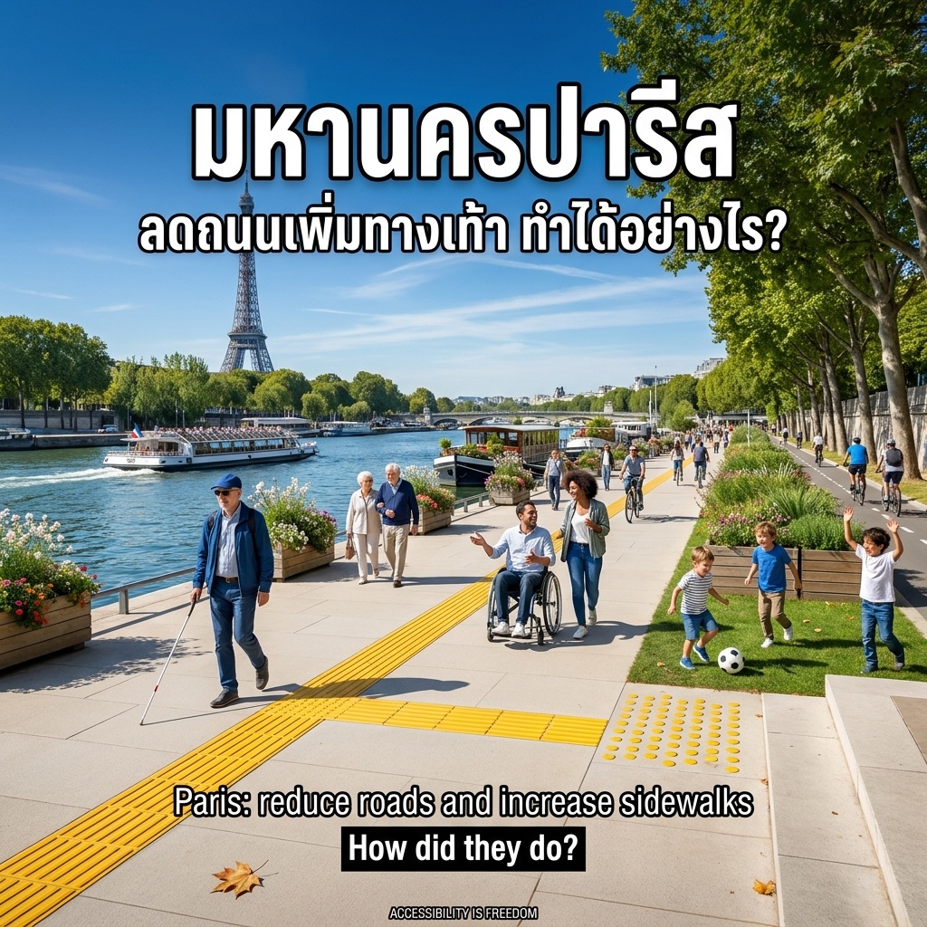 Paris Reduced Roads and Added Sidewalks – How Did They Do It?