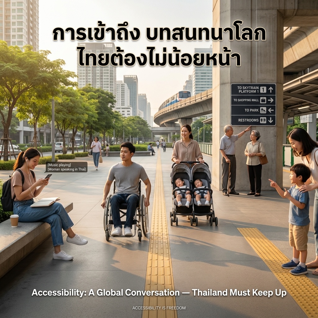 การเข้าถึงคือบทสนทนาระดับโลก – และกำลังเคลื่อนไหวเร็วกว่าที่คิด