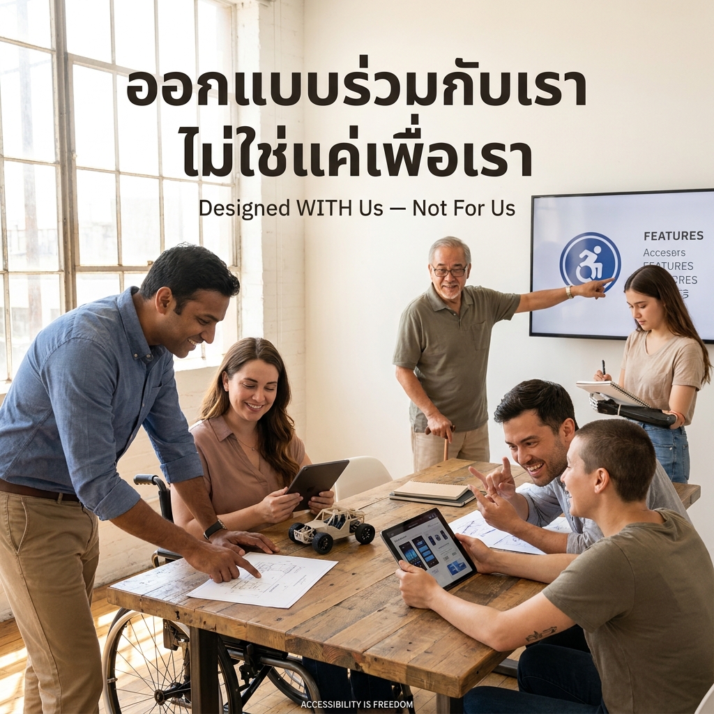 ใครถูกทอดทิ้งริมถนน? เมื่อรถไร้คนขับไม่ได้ออกแบบเพื่อคนทุกกลุ่ม