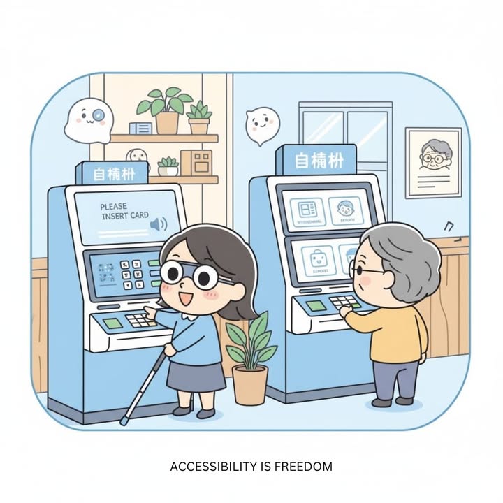 Japanese Banks Lead with New Accessible ATM Standards