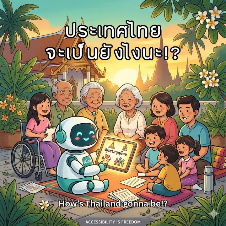 “ถ้าเราเอาประเทศไทยใส่ลงใน AI จะเป็นยังไงนะ!”
