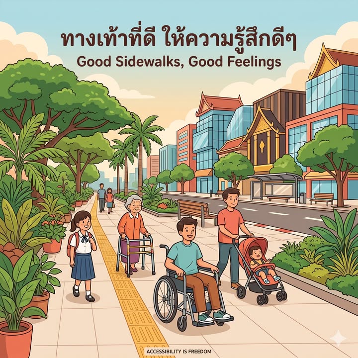 “Good Sidewalks, Good Feelings”
