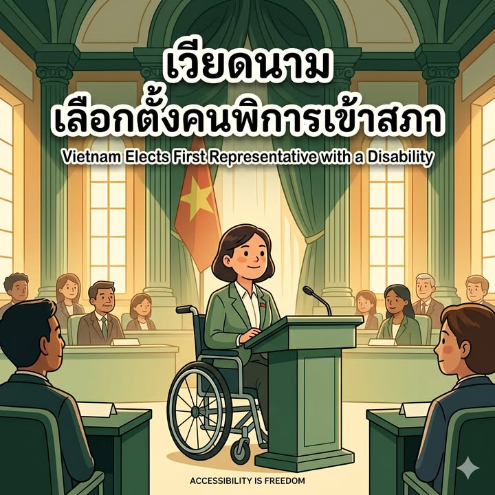 “Vietnam Elects People with Disabilities to Parliament for the First Time – Congratulations!!!”