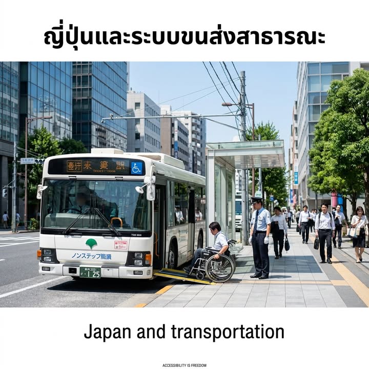 ญี่ปุ่นทำระบบขนส่งสาธารณะที่ทุกคนใช้ได้ไปถึงไหนแล้ว?