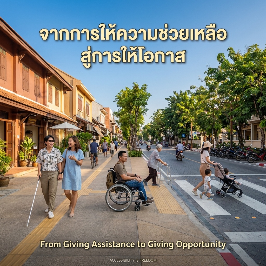 จากผู้ให้ความช่วยเหลือ สู่ผู้สร้างโอกาส – รัฐบาลไทยเปลี่ยนแนวคิดนโยบายผู้พิการ