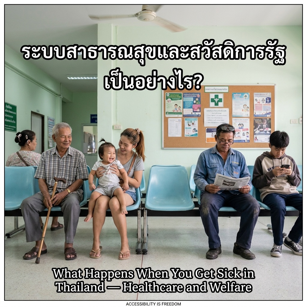 ระบบสาธารณสุขและสวัสดิการรัฐเมื่อเจ็บป่วยเป็นอย่างไร